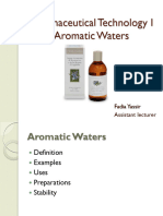 Aromatic Waters