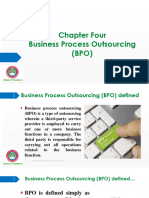 Chapter 4 - Business Process Outsourcing