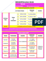 Calendrier Réservation & Désistement ALSH-ALE 2023-2024