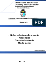 Semana 9 Instrumentos Sinfónicos