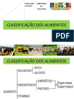 5 Aula - Classificação Dos Alimentos