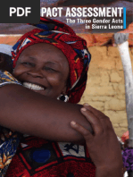 Impact Assessment The Three Gender Acts in Sierra Leone