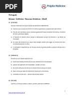 Sintaxe Estilistica Recursos Sintativos Facil