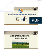 Geografia Agrária + Indústria