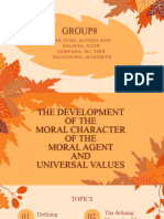 Moral Agent Moral Values