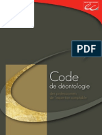 Code de Déontologie de L'expert-Comptable