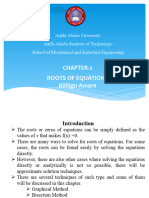 Chapter 2 Roots of Equation 