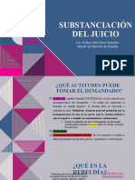 Substanciación Del Juicio