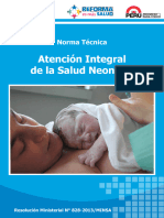 Norma Técnica NEONATAL