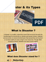 Disaster & Its Types