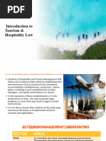 Chapter 1 - Introduction To Law On Tourism and Hospitality