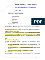 Base de Datos y Cómo Planificarlo