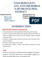 Mosquito Repellent and Antimicrobial Activity of Orange Peel (3) 7777-1