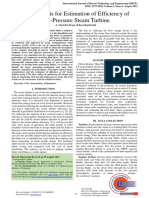 CFD Analysis For Estimation of Efficiency of Low-Pressure Steam Turbine