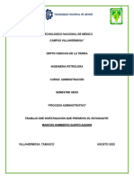 U2. Actividad 1 Proceso Administrativo Marcos Humberto Guinto Aquino