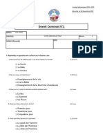 Devoir Commun Première Année - 16112022