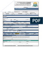 Ficha Cadastral Do Aluno Extravestibular