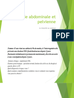 Imagerie Abdominale Et Pelvienne