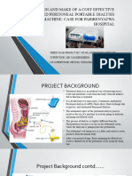 Design and Make of A Cost Effective Automated Portable Peritoneal Dialysis Machine