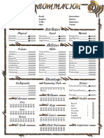 W20 2-Page Abomination Interactive