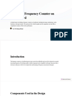 Report On Frequency Counter On Breadboard