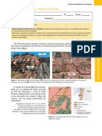 Ficha de Ampliação G12 - Falhas em Portugal: Nome: N.° Turma: Data: Professor