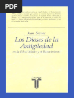 Seznec, Jean. - Los Dioses de La Antiguedad en La Edad Media y El Renacimiento (1983)