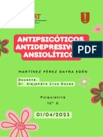 Antipsicóticos, Antidepresivos y Ansiolíticos