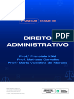 Direito Administrativo - PDF de Conteúdo 39º Exame