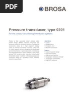 0301 Pressure - Transducer Datasheet en