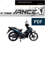 Manual de Servicio Advance X1