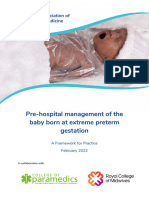 BAPM Framework Prehospital Management 15-02-2022