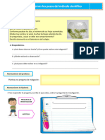 22-5 FICHA CT. Conocemos Los Pasos Del Método Científico