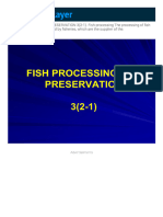 Fish Processing and Preservation 3 (2-1) - Fish Processing The Processing Of110733