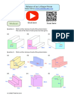 Volume of An L Shape Prism PDF