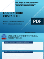 FV - URBE 2021 II - LCI - UNIDAD I - El Contador Público, Perfil y Roles