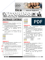 Sistema de Numeros Naturales y Enteros 001 (Victor Hugo B.y.)