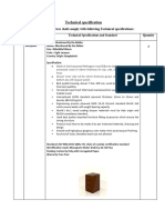 Technical Specifications - Final - 1 ST Part