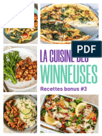 La Cuisine Des Winneuses Bonus #3 - Version PDF