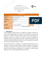 P05 - Informe de Proyectos Feria Cientifica Tarea