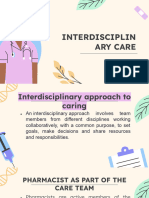 GROUP 4 - Interdisciplinary Care