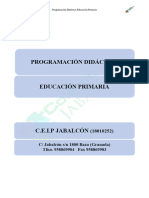 Programación Didáctica PRIMARIA