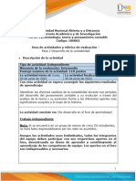 Guía de Actividades y Rúbrica de Evaluación - Unidad 1 - Paso 2 - Desarrollo de La Contabilidad