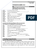 Prep 2 - October Exam Revision (O.L)