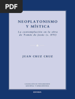 Cruz Cruz, Juan, Neoplatonismo y Mística, EUNSA 2013