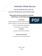 Maloclusión y Respiración Bucal en Pacientes Pediátricos Original