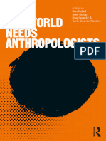 Why The World Needs Anthropologists by Dan Podjed Editor Meta Gorup Editor Pavel Borecky 769 Editor Carla Guerr N Montero Editor Z