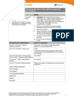 IAL - Chemistry - SB2 - Practs - CP (9A) - Technician Sheet