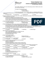 Pretest Sci10