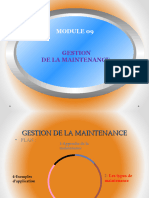 Gestion de La Maintenance